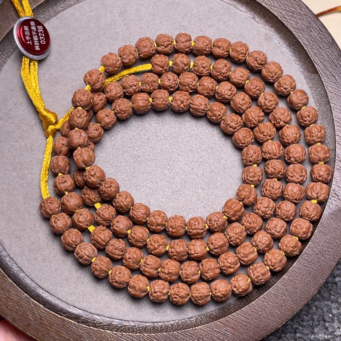 手串金刚菩提G****化精品毕业佛手108尺寸7.2