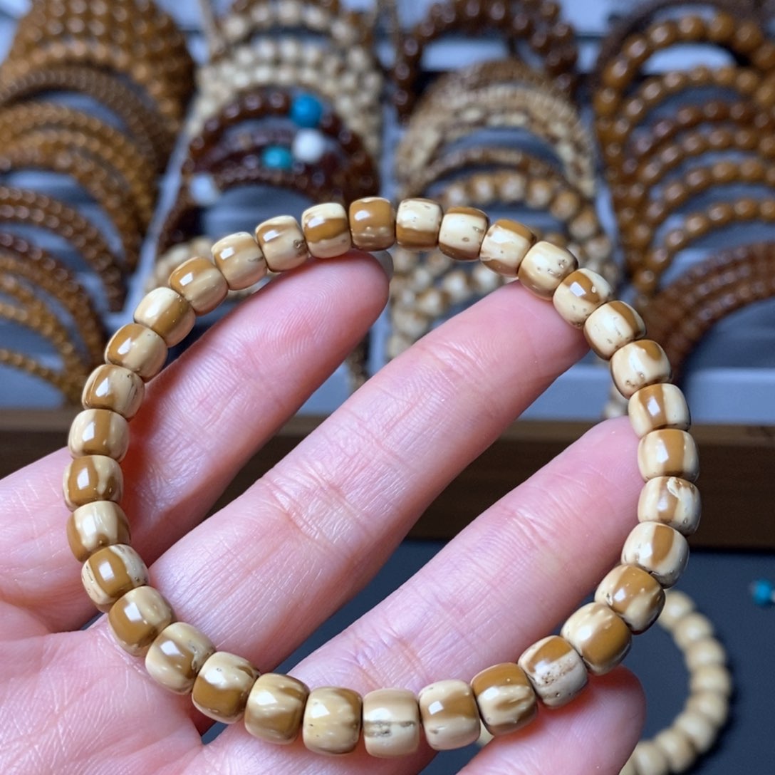 菩提手串/手链译**学紫金鼠瑕疵实心花皮不退换款