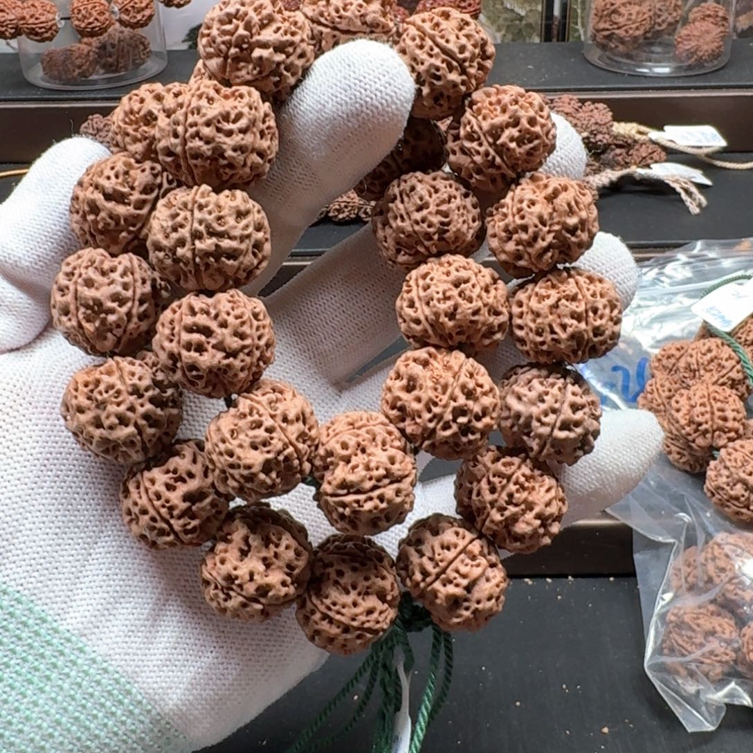 手串金刚菩提20大镂空蜂窝双龙524号福利