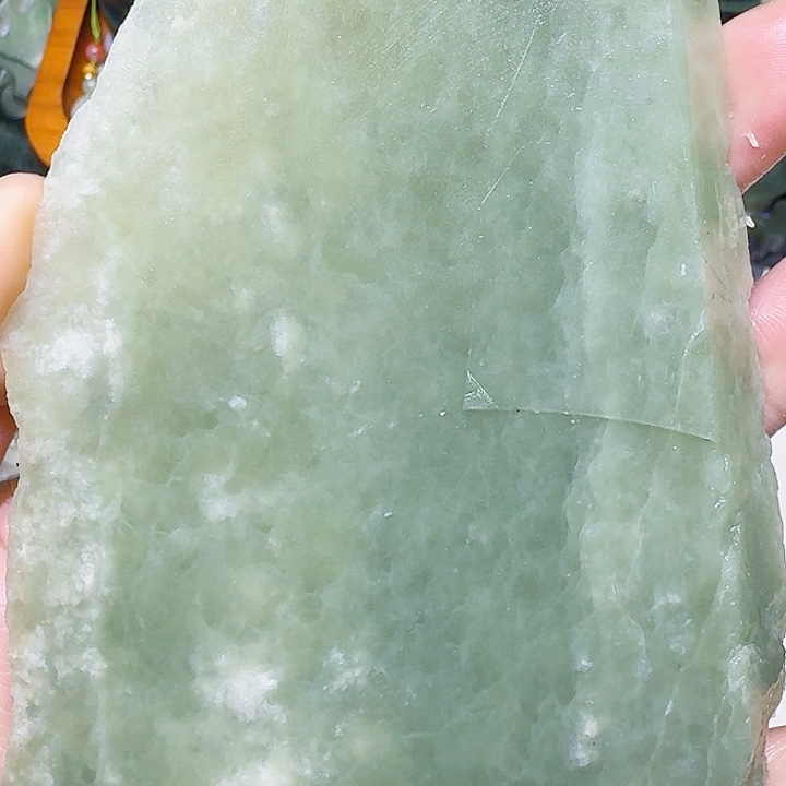 和田玉未镶嵌车挂