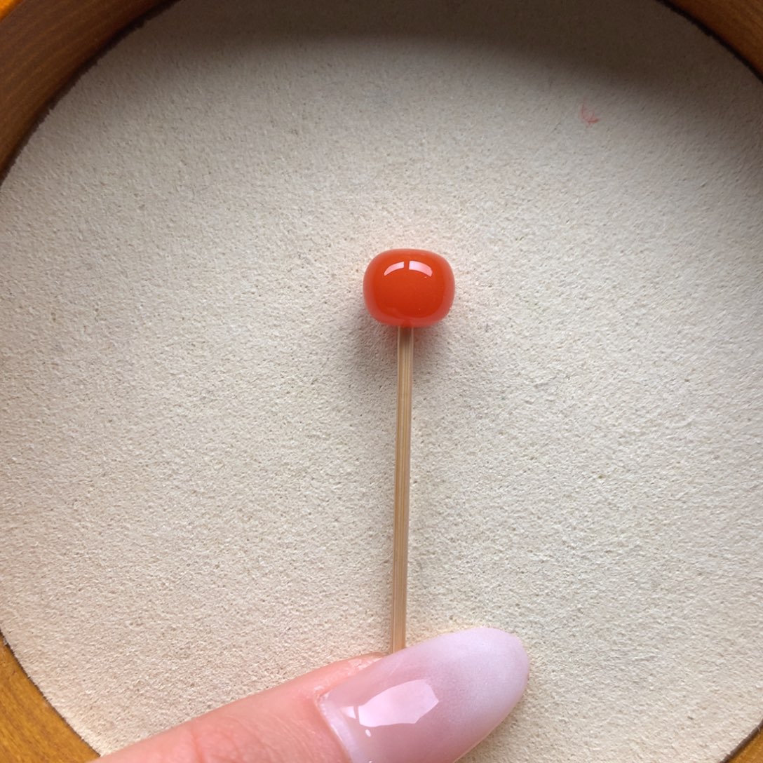 南红玛瑙未镶嵌保山天然原矿南红9mm+老型单珠