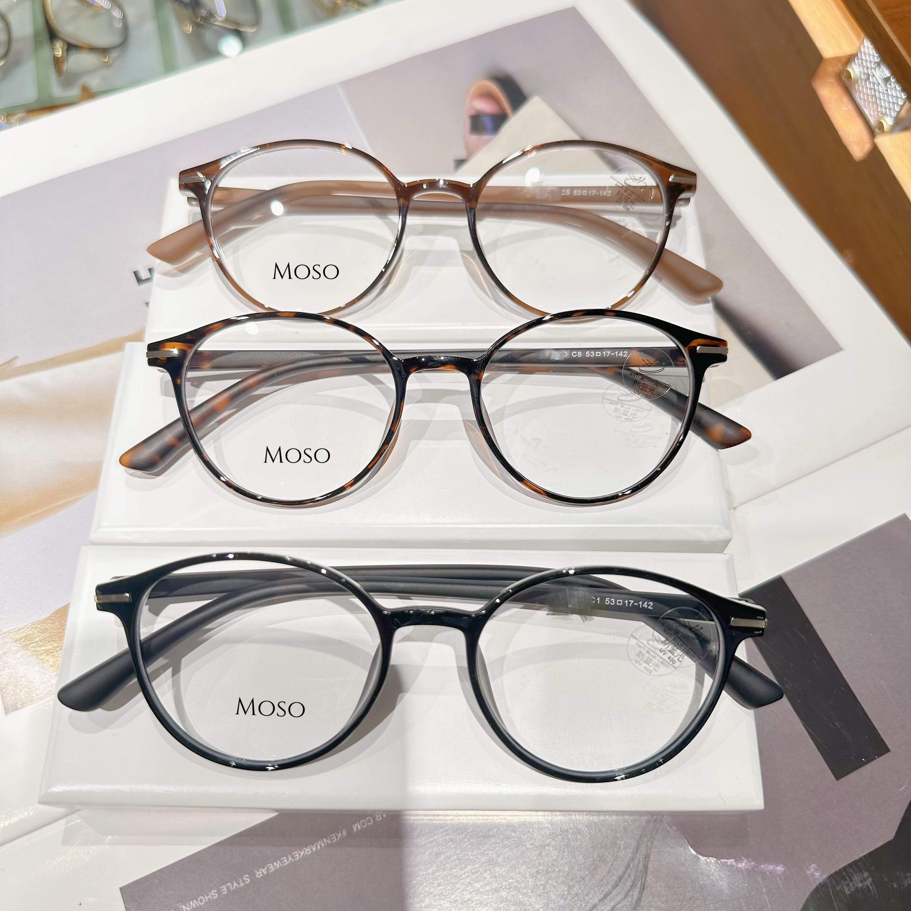 日系圆框韩版可爱减龄女款近视眼镜可配度数显脸小素颜神器3