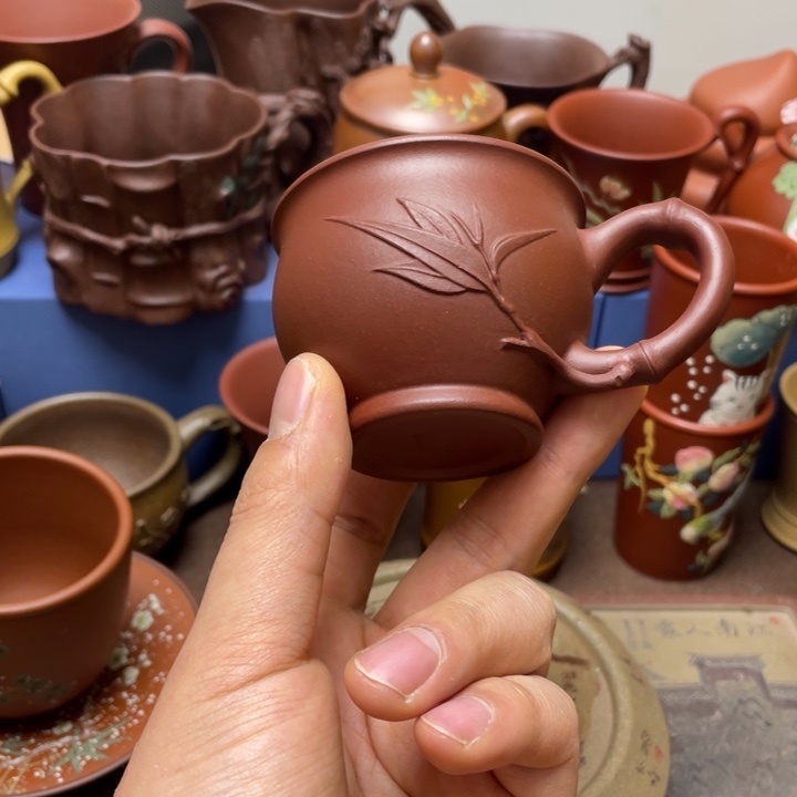紫砂茶杯紫砂主人杯