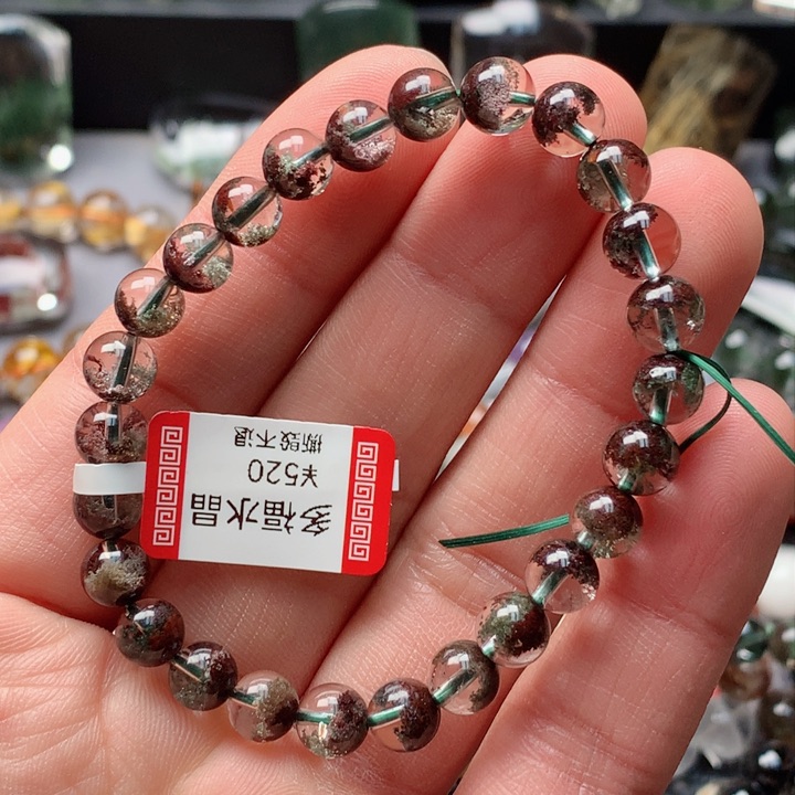 水晶手串未镶嵌天然