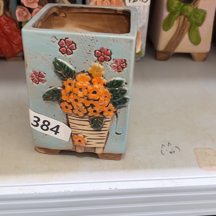 粗陶材质多肉花盆
