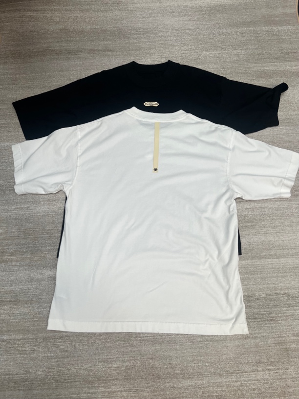 （CD小蜜蜂）小众潮牌设计师男女情侣同款高织轻奢面料小蜜蜂短袖