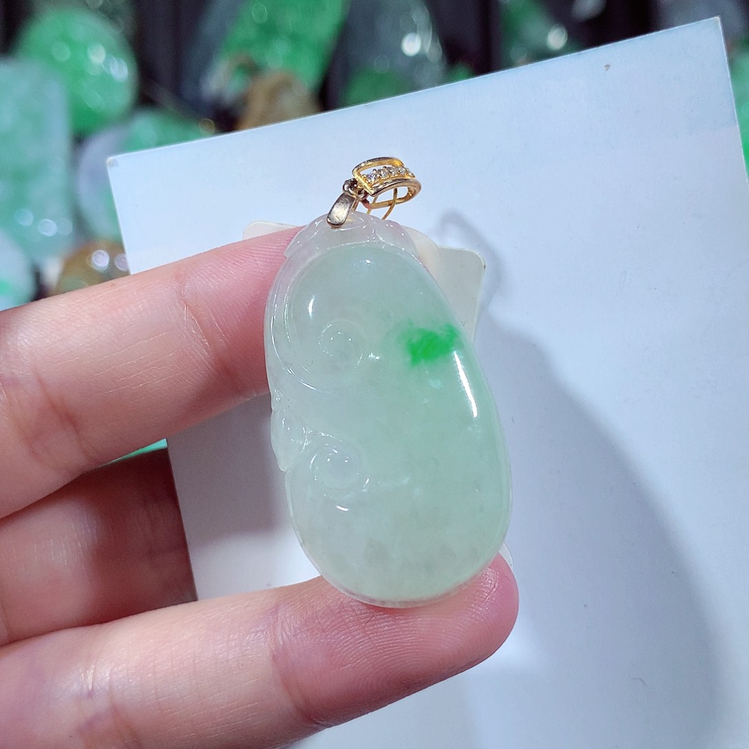 翡翠吊坠(不含链)未镶嵌