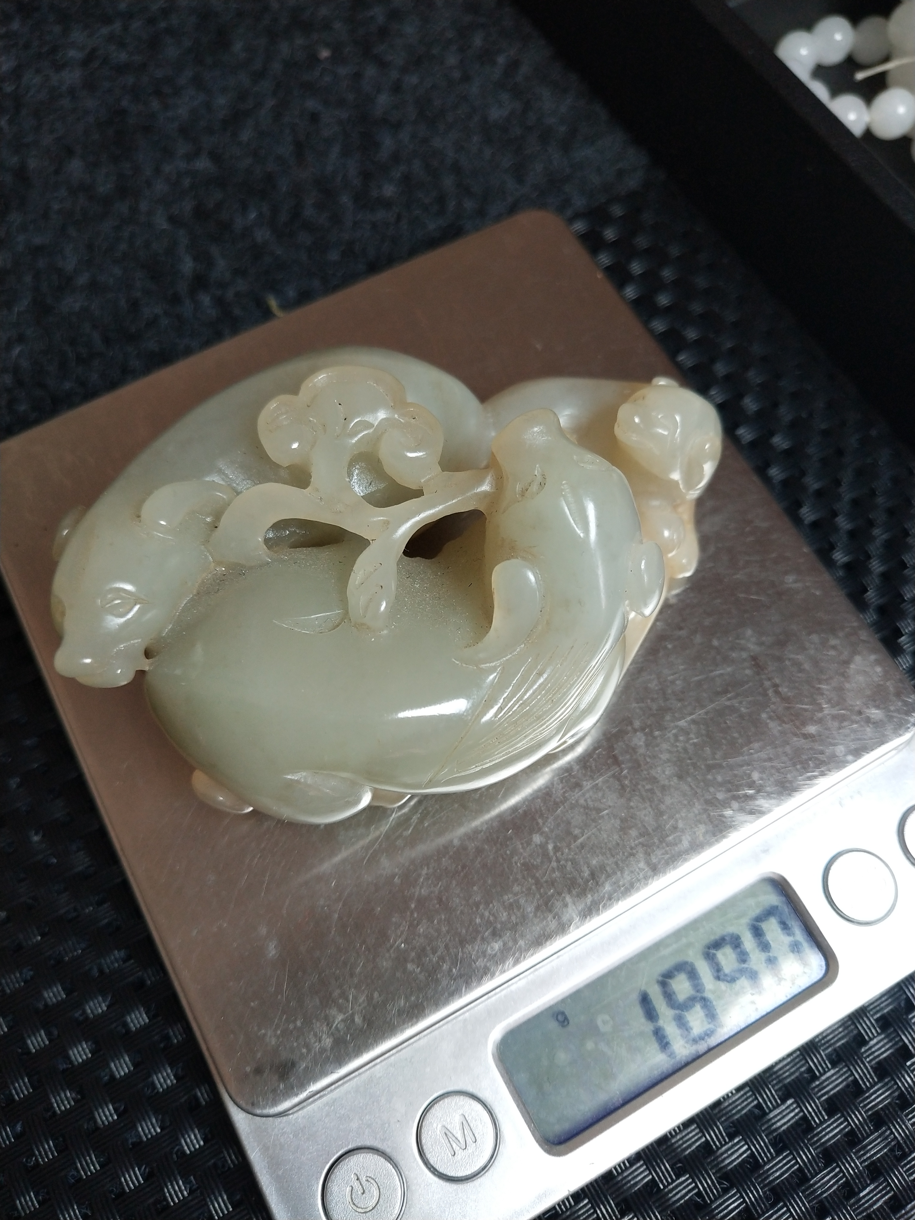 和田玉牌子饰品摆件