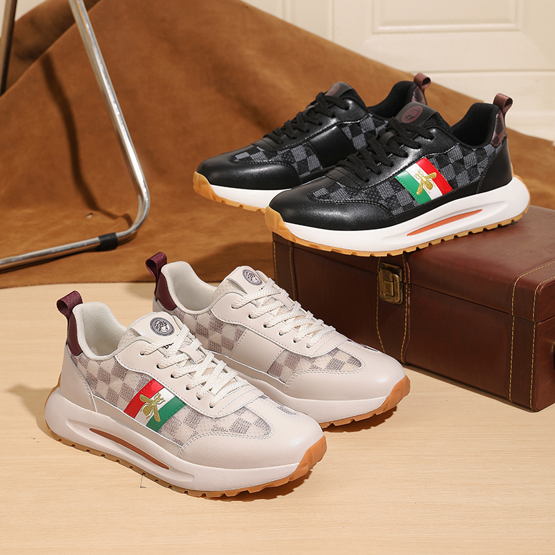 杜莎凯利【阿帕奇】新款透气鞋子夏季干净感痞帅休闲干净感痞帅男鞋