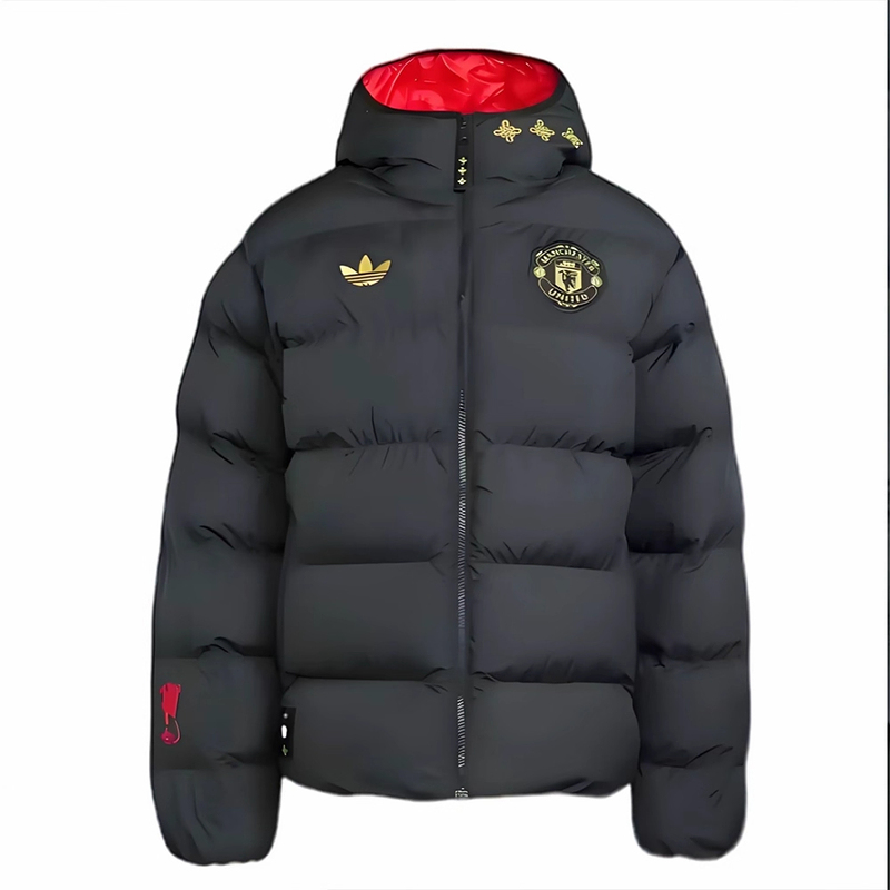 阿迪达斯 （adidas）男子曼联足球棉服JM5567