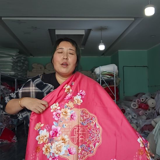 棉高端布了8m，误差5cm。