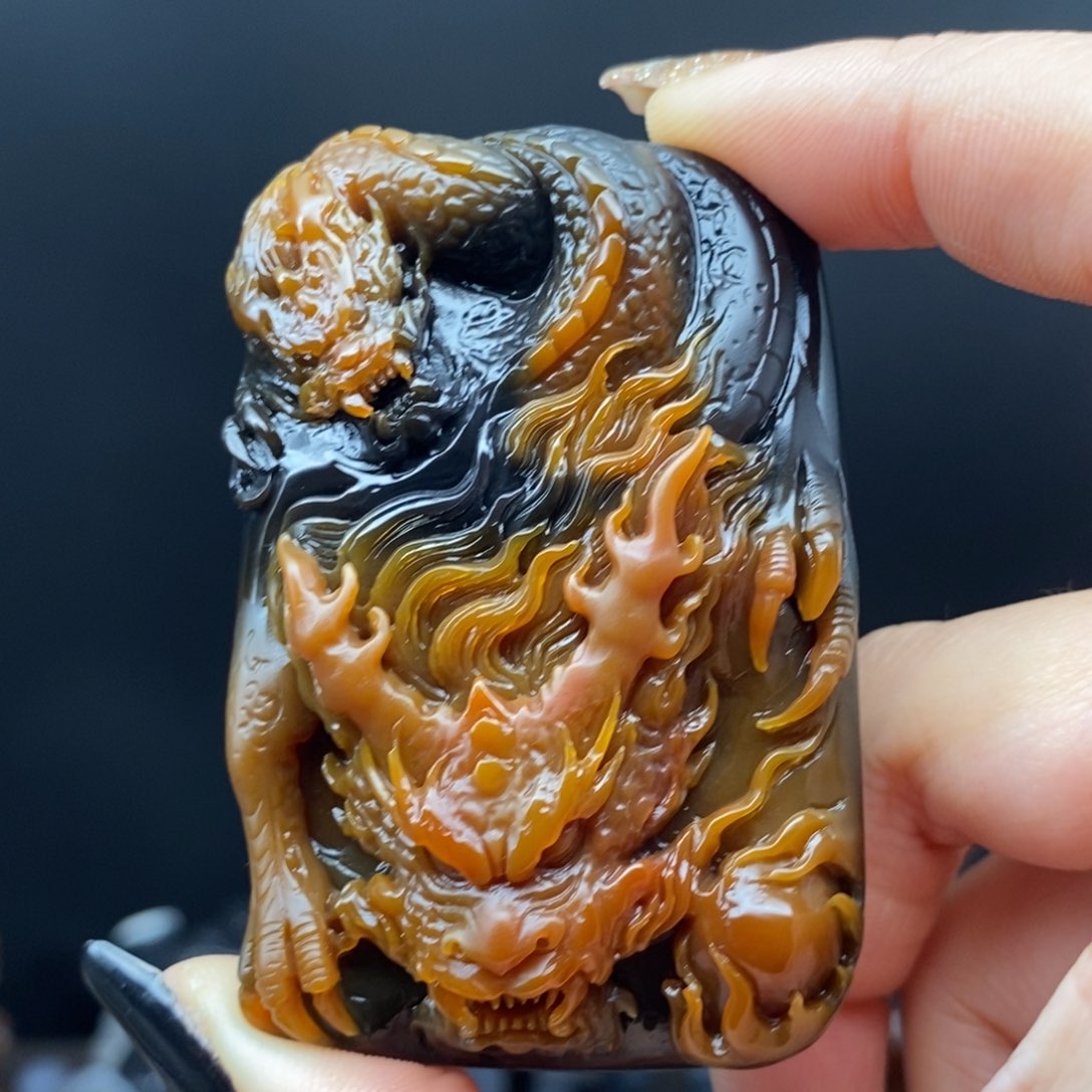 玛瑙/玉髓吊坠(不含链)未镶嵌