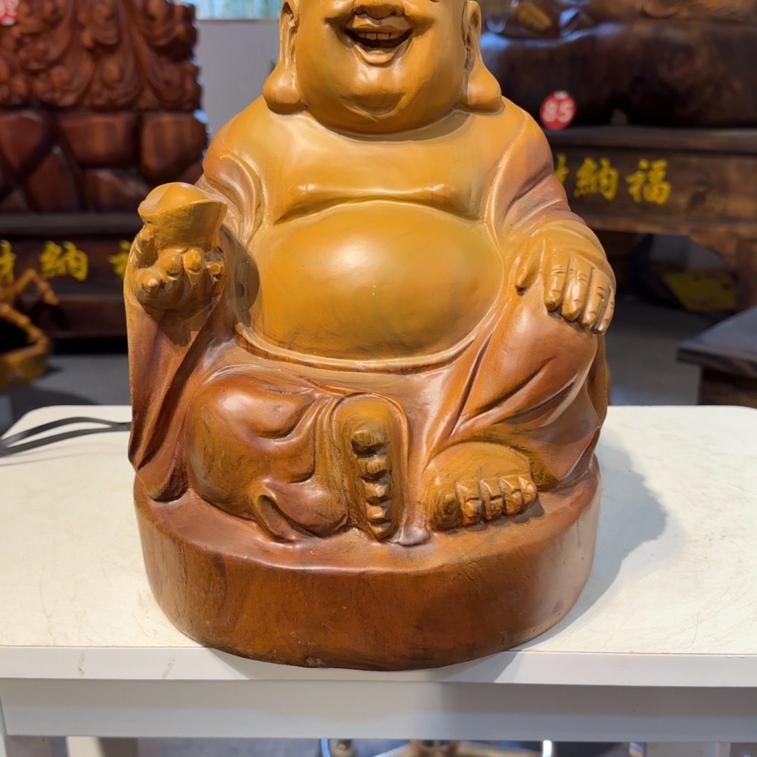 香樟路弥勒佛办公摆件