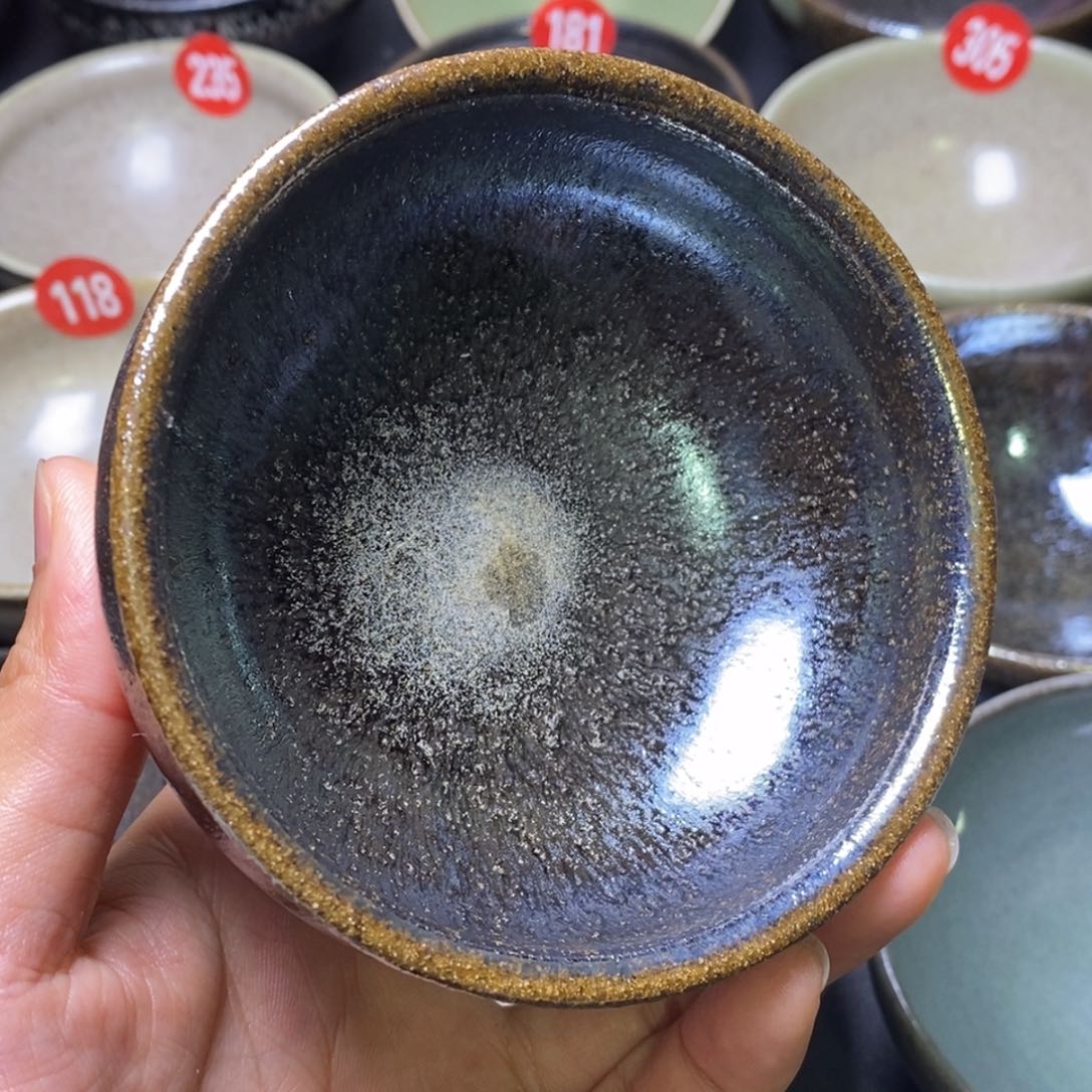 茶盏山下乾龙窑柴烧茶盏