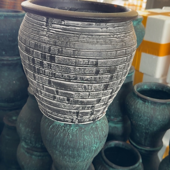 9.9-1瑕疵高20口20灰水缸