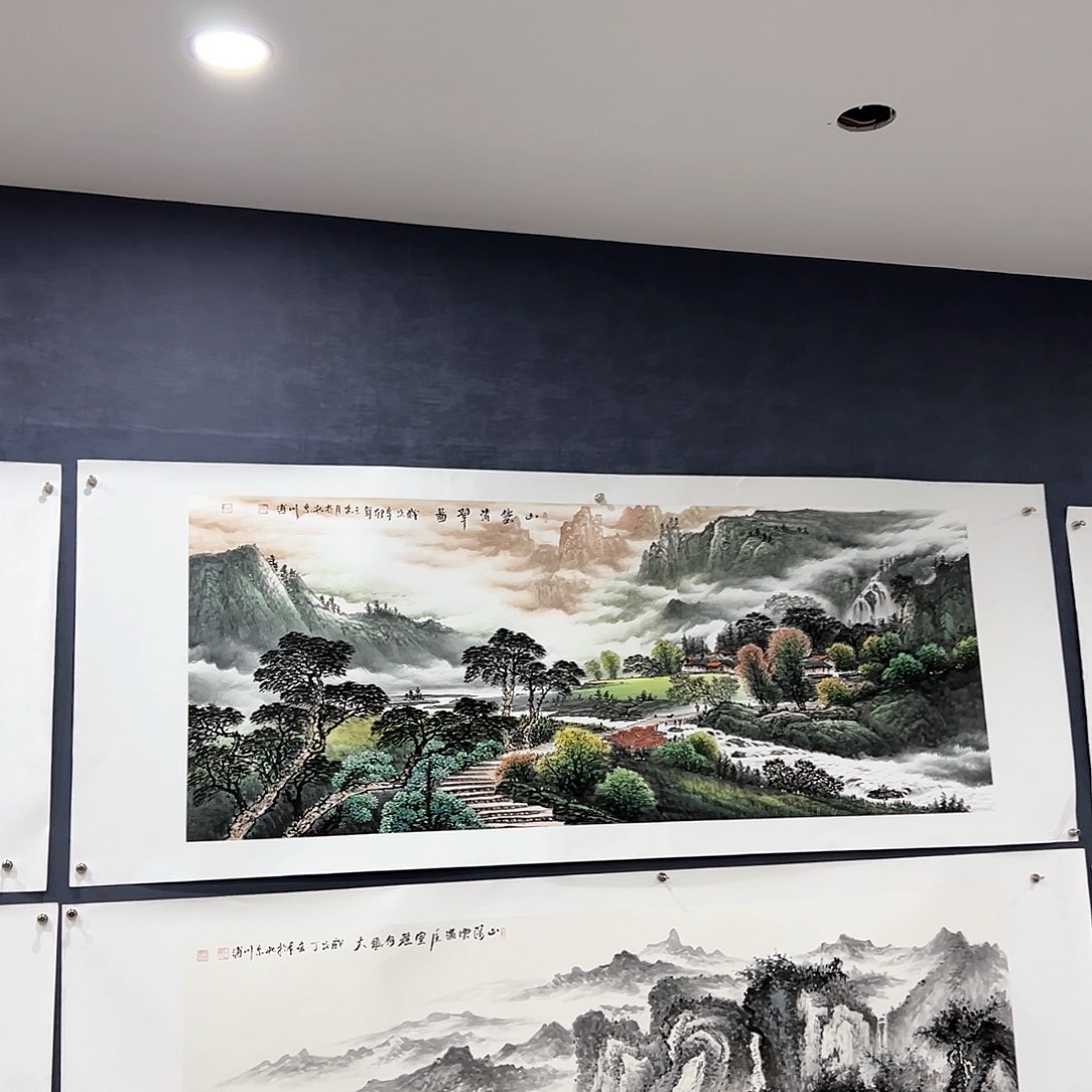 国画缘**好李川浦老师作品一张