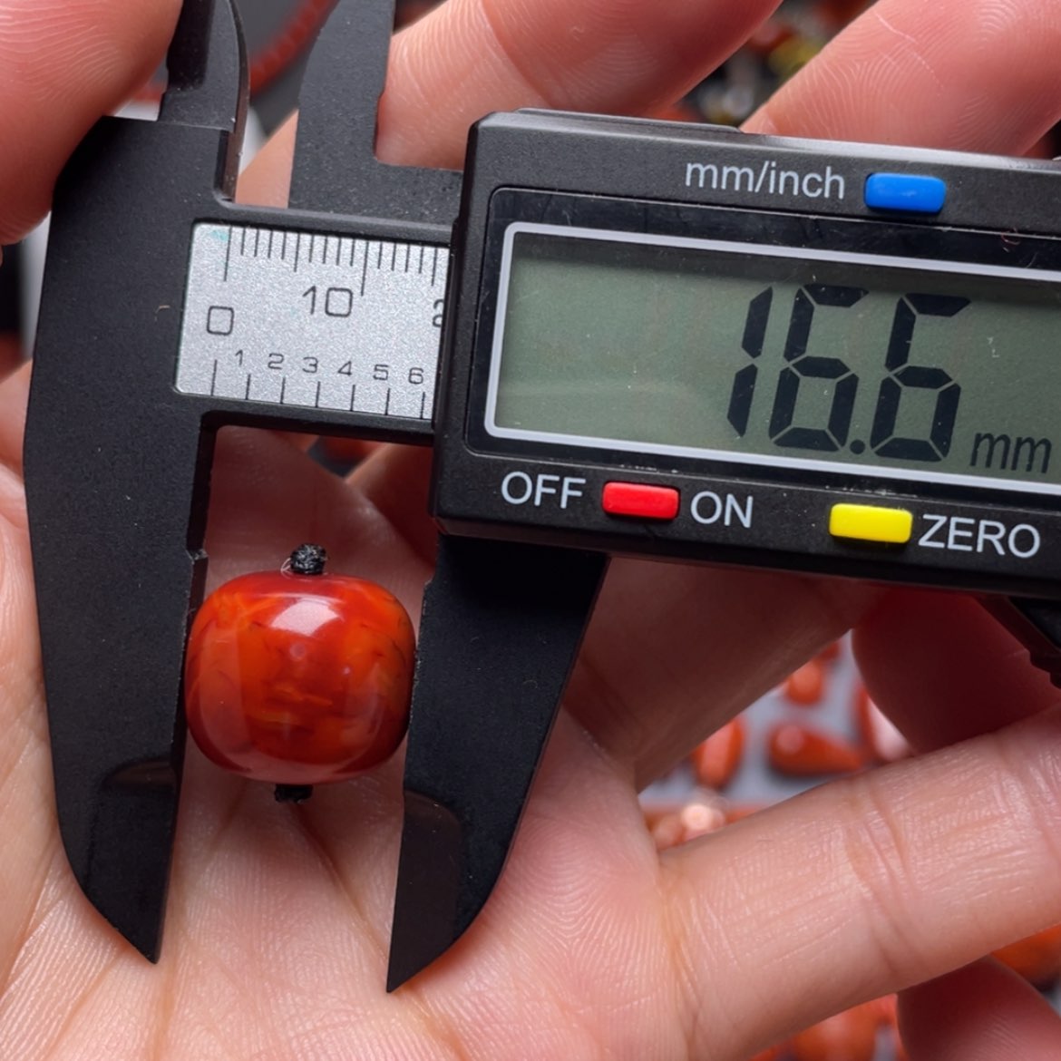 【闪购商品】南红玛瑙16.6老型未镶嵌小*