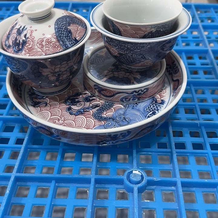 杯景德镇霸王龙五件套