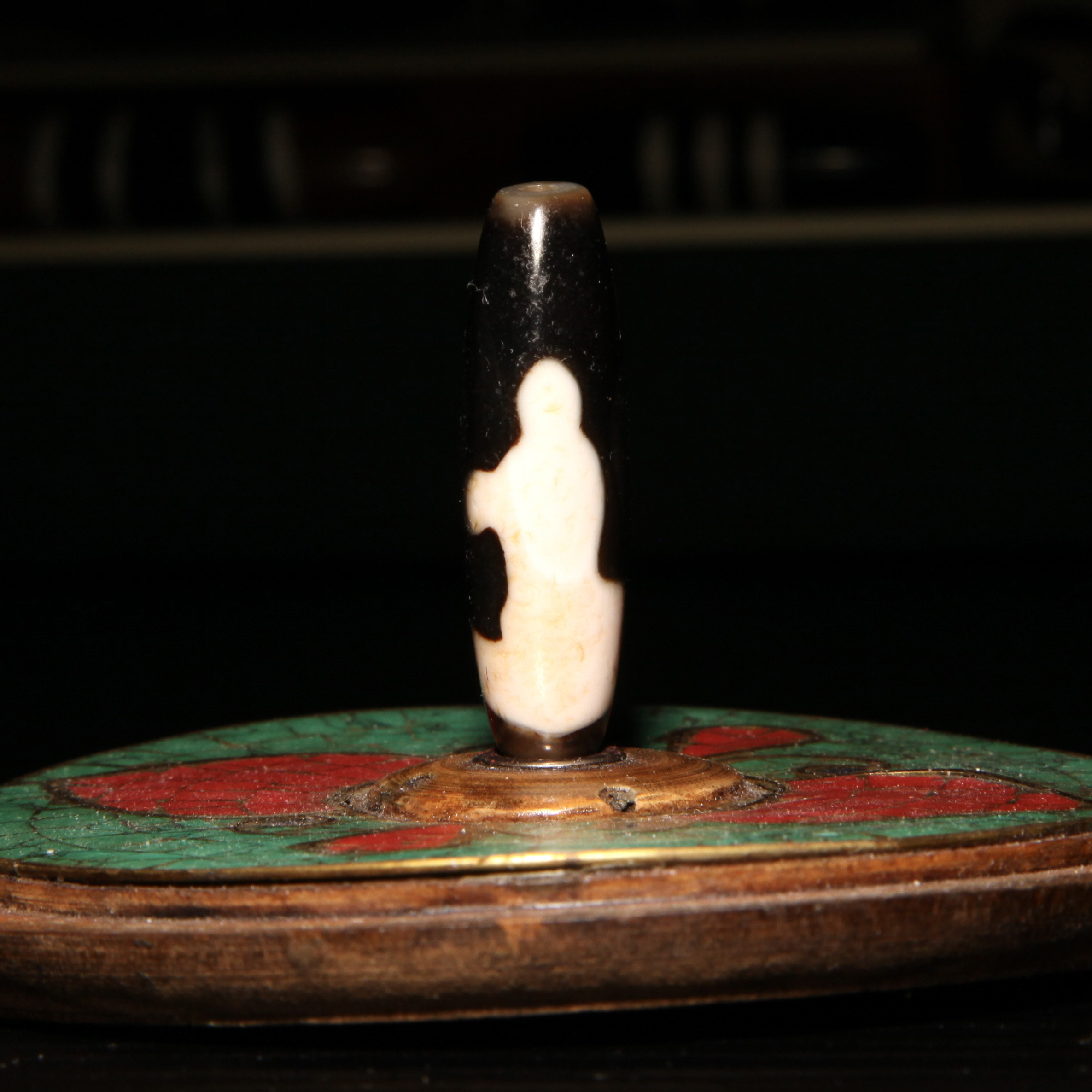 行运全手工观音珠38.3*13台珠台湾天珠任晓攀