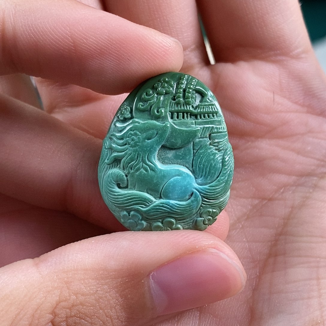 绿松石珠宝奇石未镶嵌