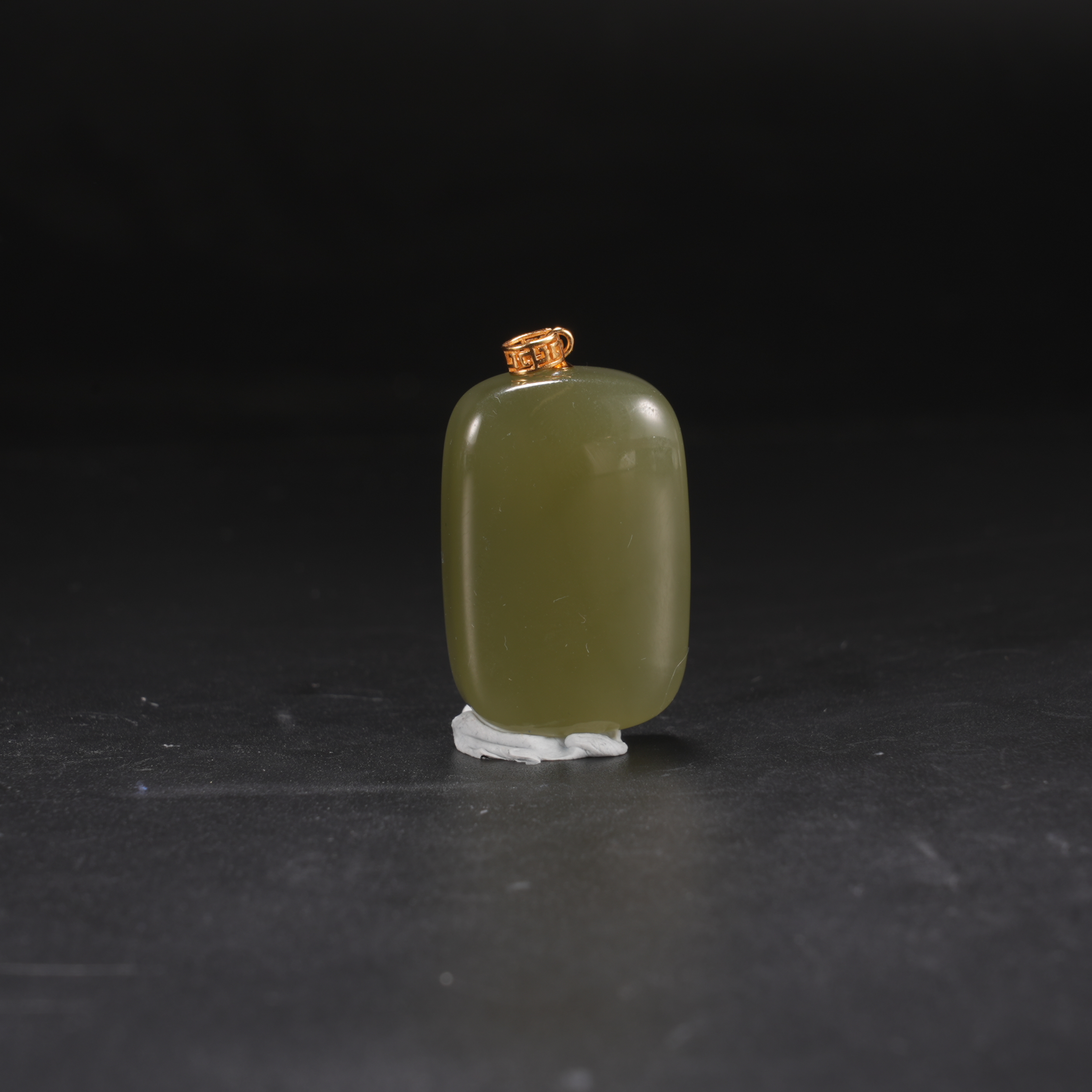 lot2和田玉青玉无事牌/保利拍卖