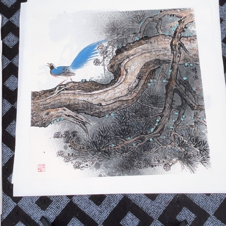 国画68/68纯手绘国画作品