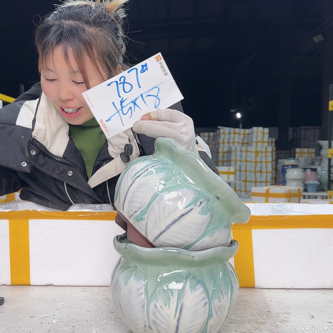 花盆紫砂云上花盆直播1223-787