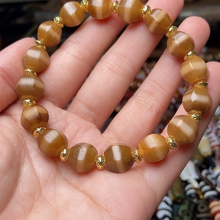 玛瑙/玉髓未镶嵌手链