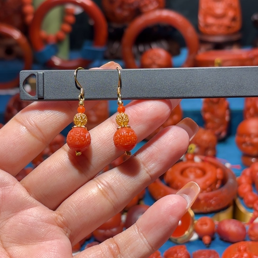 未镶嵌雕刻南红玛瑙