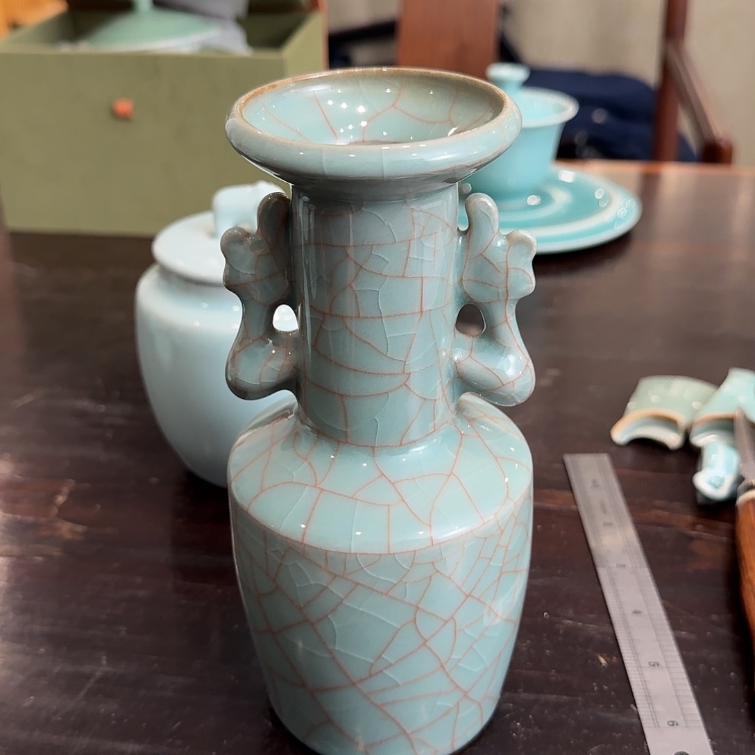 肖***山龙泉窑青瓷南宋老釉福利