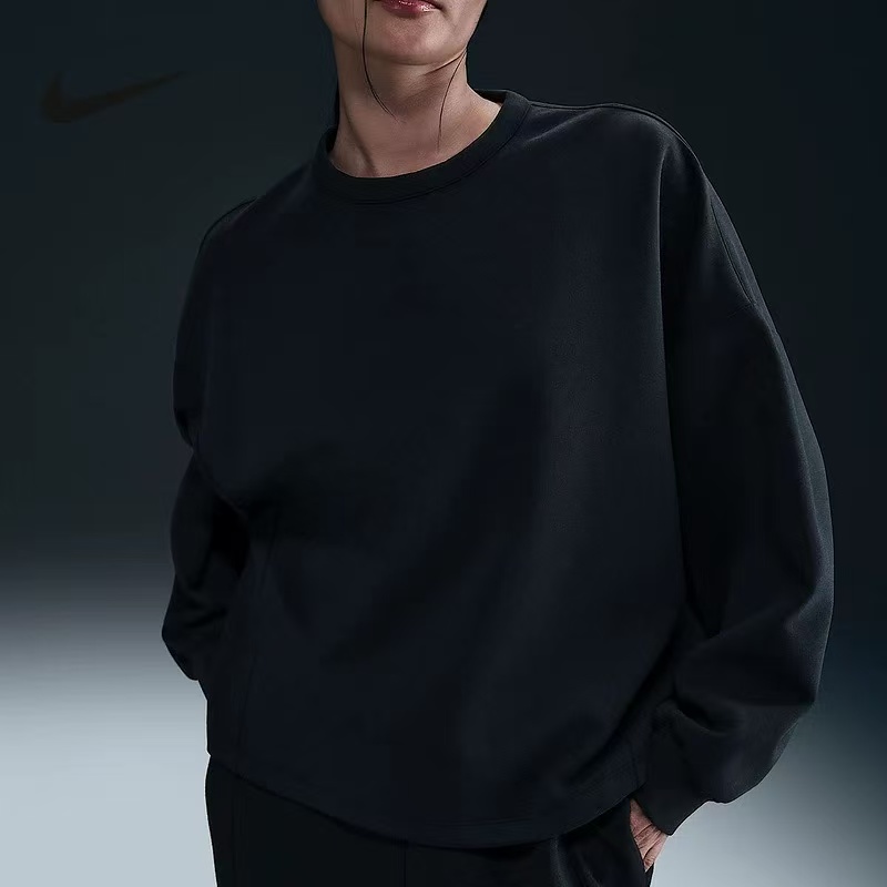 【滔搏联动】NIKE耐克AS W NK 24.7 DF CREW女子运动卫衣HQ8194-010