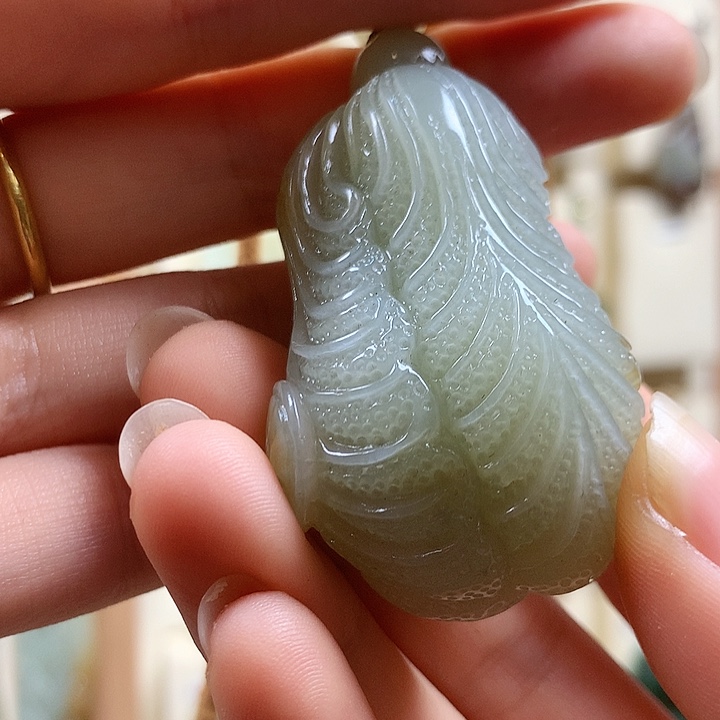 颈饰未镶嵌和田玉杨*饭