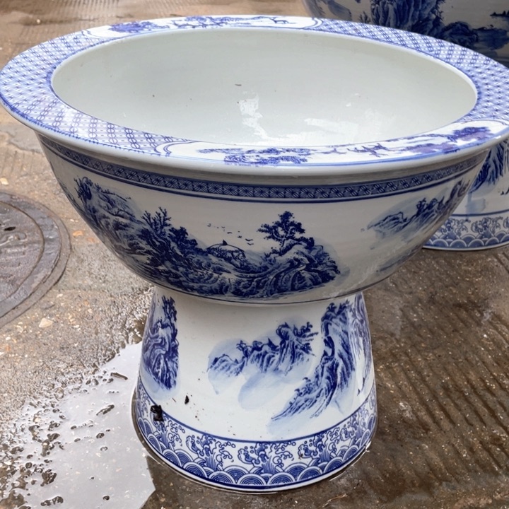 直径55高度46陶瓷缸水浅