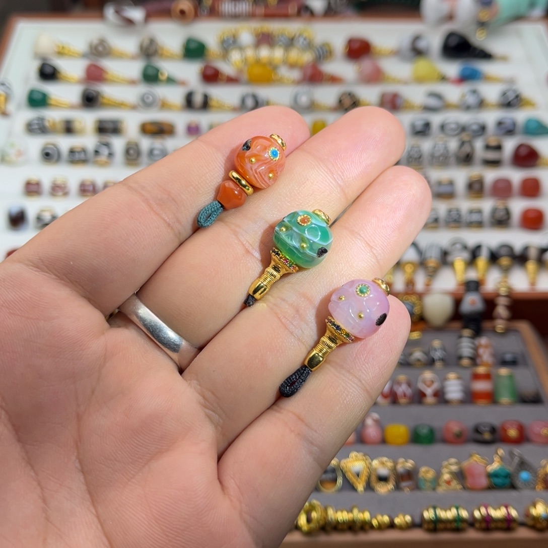 玛瑙/玉髓未镶嵌单珠