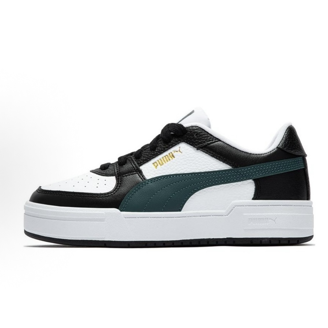 PUMA彪马 Ca Pro 低帮 板鞋 男女同款 白黑绿386083-05