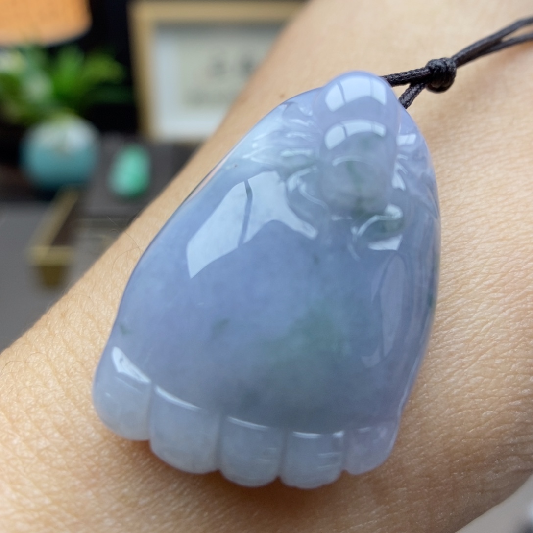 翡翠未镶嵌颈饰吊坠