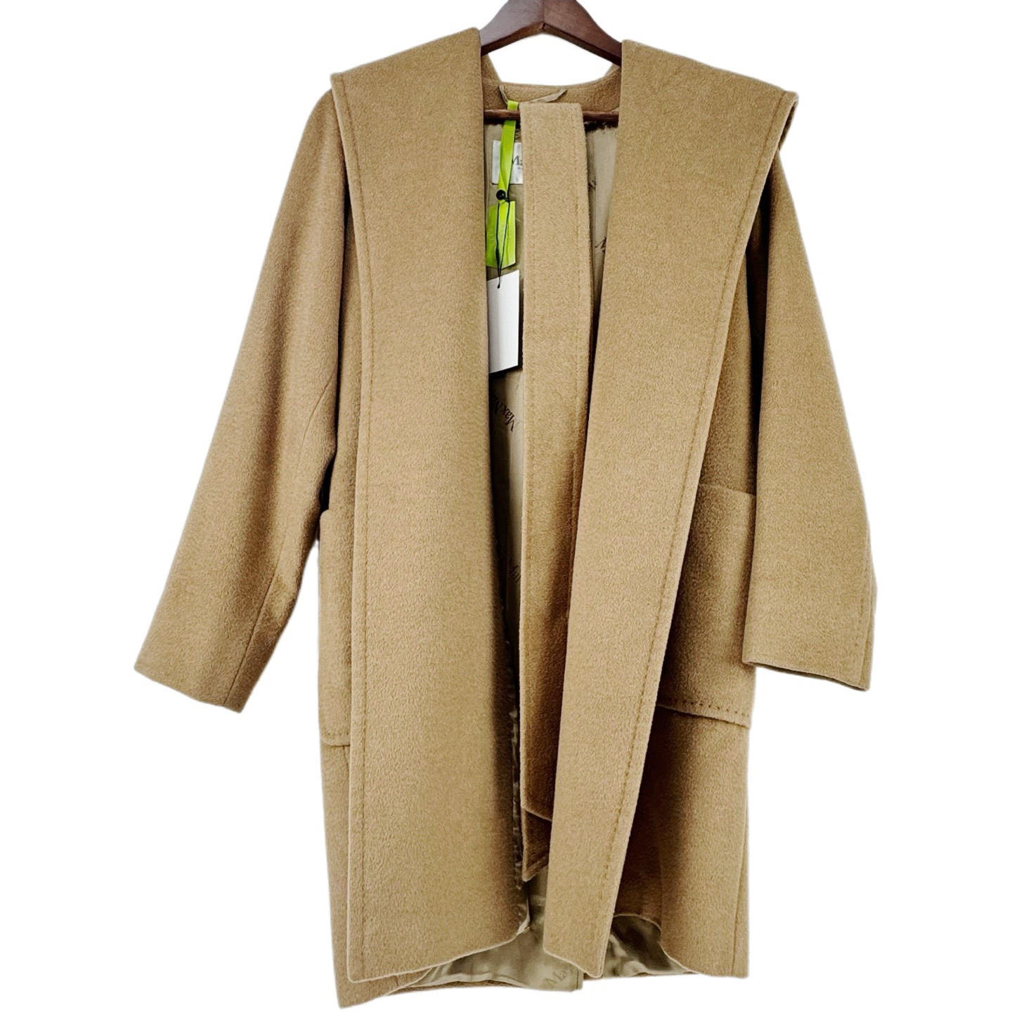 99新 MaxMara 38码 Maxmara 驼色rialto大衣 99新 Lz01281