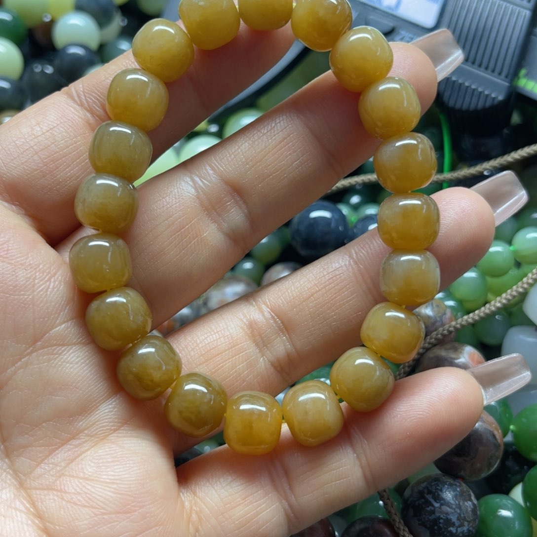 和田玉手链未镶嵌