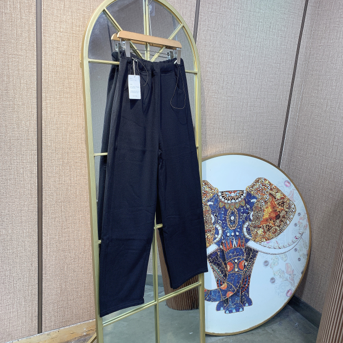 HV44孕妇黑色加绒裤子3XL120-160