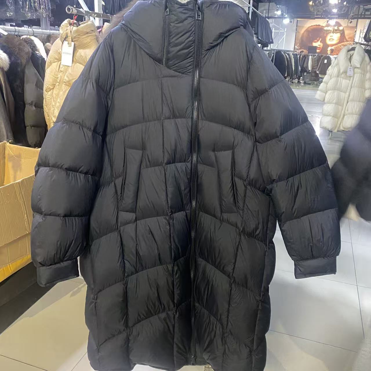 HERDERS 长款连帽款羽绒服外套 257957