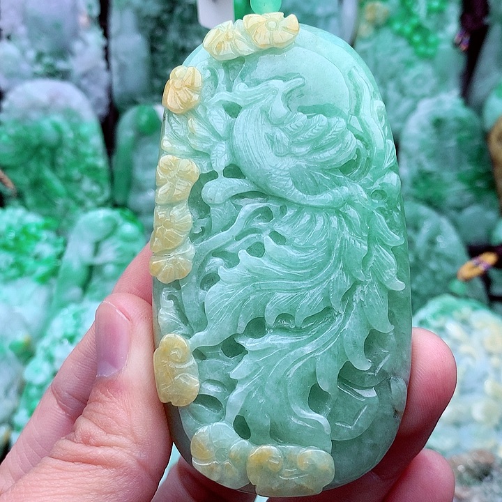 翡翠吊坠(不含链)未镶嵌