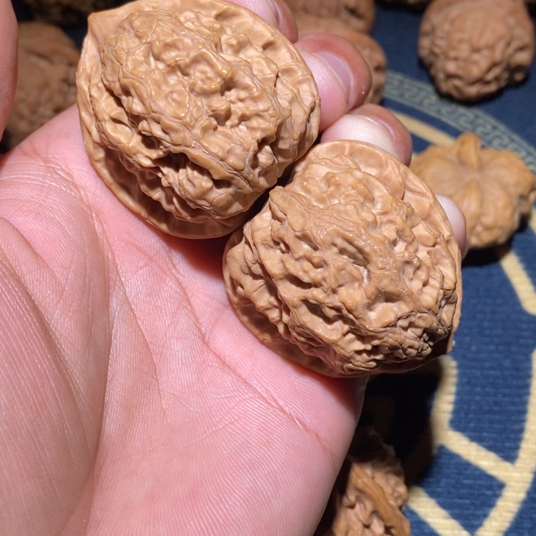 文玩核桃把件梨木台39尺寸