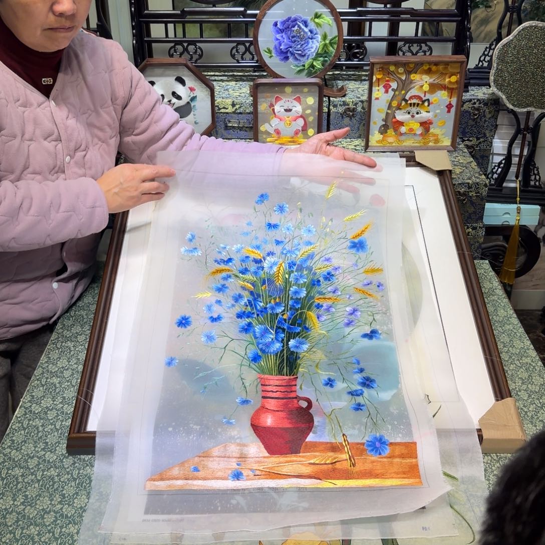 刺绣手工苏绣工艺