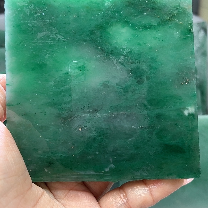 定制石英质玉定制天然非洲翠手镯