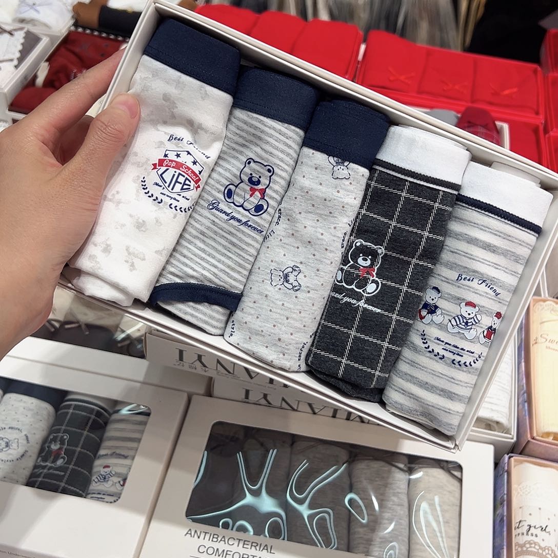 棉聚酯纤维985，5条装小版