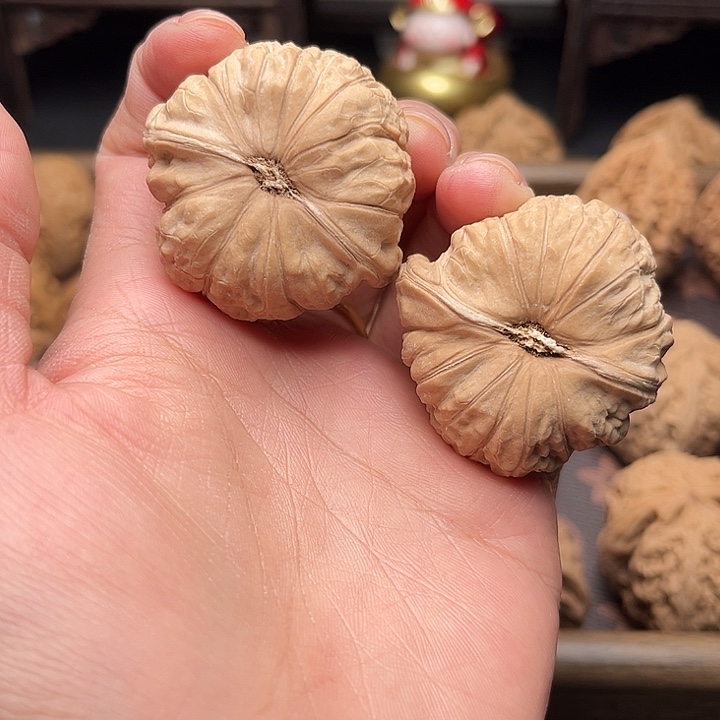 把件文玩核桃41全品南瓜墩4020