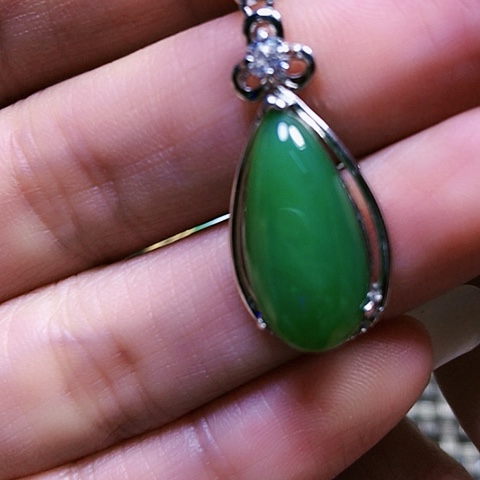 和田玉银S925镶嵌戒指