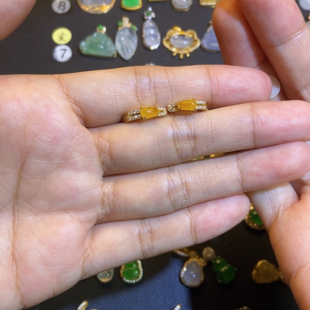 柚***℃翡翠银S925镶嵌吊坠(不含链)