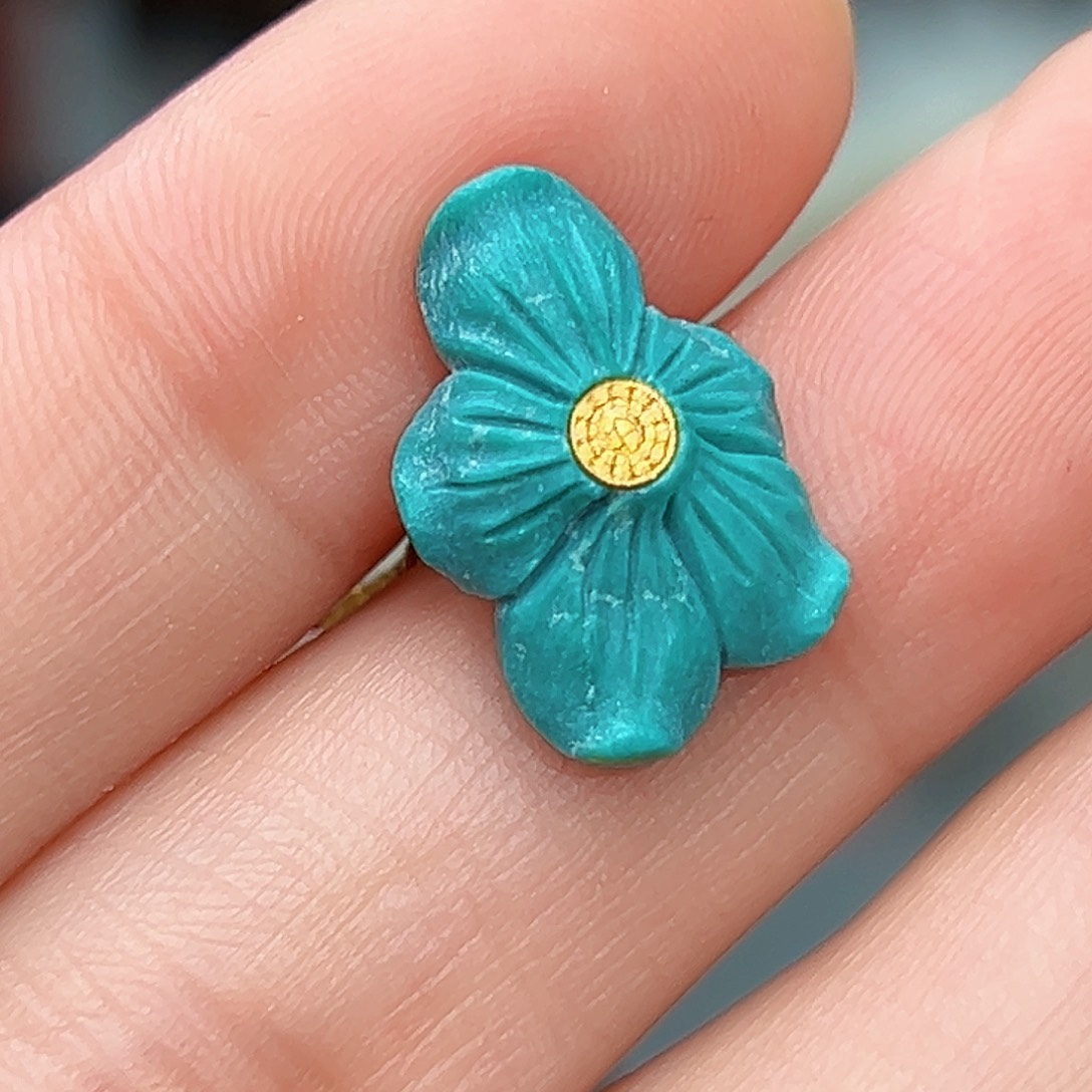 绿松石珠宝奇石未镶嵌