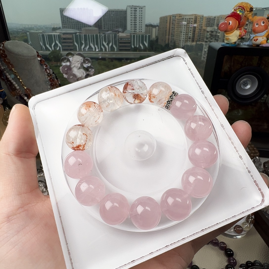 非金属紫粉  锦鲤胶花   